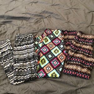 3 Medium leggings